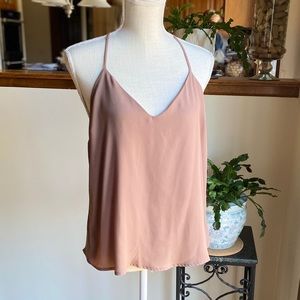 Forever 21 light brown tank top